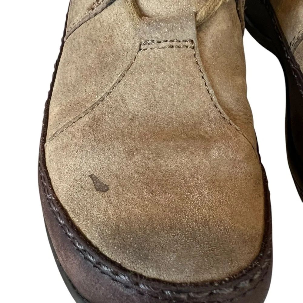 The North Face Tan and Brown Winter Boots with Fur Trim Size 6.5